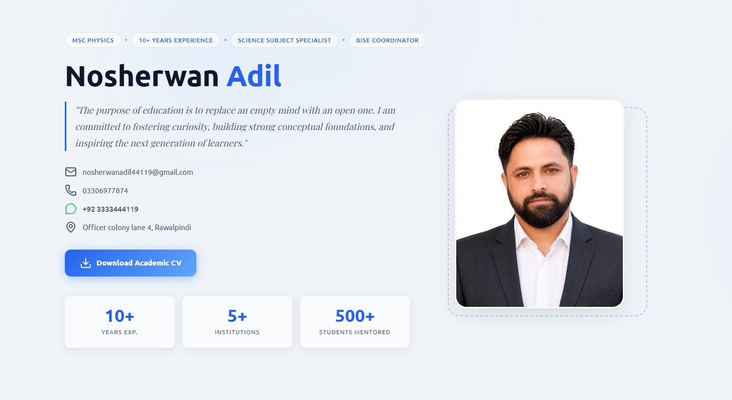 Nosherwan Adil
